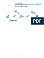 11.4.1.3 Packet Tracer - Troubleshooting Challenge