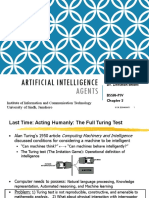 Artificial Intelligence: Chapter 2 Week 2 and 3