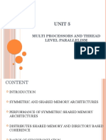 Multi Processors and Thread Level Parallelism