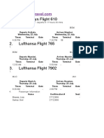 Jet Airways Flight 610: CCU BOM