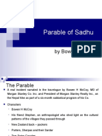 Parable of Sadhu Play