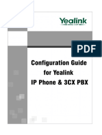 Configuration Guide For Yealink IP Phone & 3CX