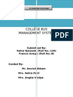 College Bus Final Report