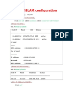 ZTE DSLAM Configuration