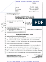 California Quiet Title Complaint by Charles Lincoln 20100128