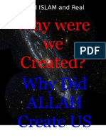 Why Did ALLAH Create Mankind