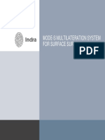 Mode-S Multilateration System For Surface Surveilance