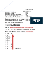 Host Ip Address: Problem 1