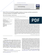 State of The Art of National Landslide Databases in Europe (M.v.D. Eeckhaut, J. Hervás)