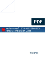 Netperformer Sdm-9220/Sdm-9230 Hardware Installation Guide