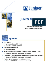 Junos CLI Demo v4.5