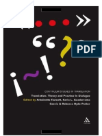 Fawcet Et. Al, Translation - Theory and Practice in Dialogue, 2010 (MXMLL) ACADEMIC