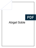 Abigail Soble Resume