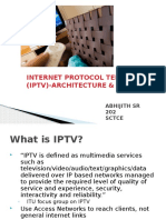 Internet Protocol Television (Iptv) - Architecture & Challenges