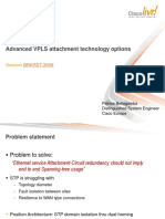 Advance VPLS Technology Atachements Options