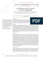 Low Diagnostic Yield of Elective Coronary Angiography: Original Article