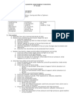 4th Quarter Assessment Pointers