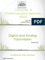 Lecture04 - Digital and Analog Transmission