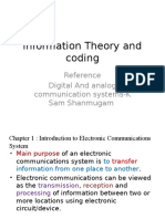 Information Theory and Coding