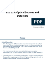 Lec 4 - Optical Sources and Detectors