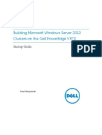 Building Microsoft Windows Server 2012 Clusters On Dell Poweredge VRTX