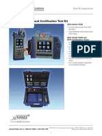 C860 QUAD OTDR and Certification Test Kit