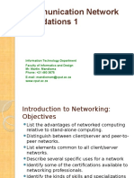 CNF152S - Introduction To Networking