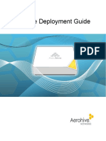 Aerohive Deployment Guide