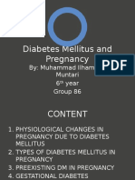 Diabetes Mellitus and Pregnancy