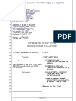 Khazraei v. Chris Brown - Konfused Trademark Complaint PDF