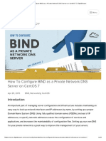How To Configure BIND As A Private Network DNS Server On CentOS 7 - DigitalOcean