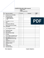 SH-CBM-Vehicle Inspection (LMV & HMV) Checklist