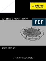 Jabra Speak 510 User Manual - EN RevF