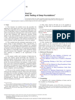 ASTM-D4945-12 High Strain Dynamic Testing of Deep Foundation