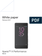 Xperia X Performance White Paper