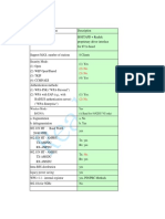 No. (3) No.: Wireless Mode - B/G/N/A Yes (A Band For 8192DU-VS Only)