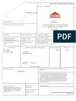 Combined Transport Bill of Lading: EX160102811 B. L. NO