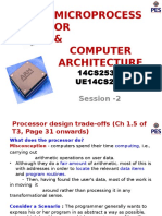 Microprocess OR & Computer Architecture: 14CS253 / UE14CS253