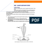 Hydrocyclones Maintenance