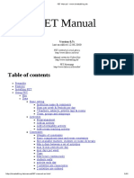 FET Manual - WWW - Timetabling