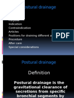 Posturaldrainage