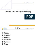 LUXURY Retail - 6 P's of Luxury Marketing