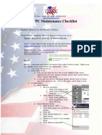 A Complete PC Maintenance Checklist - 2