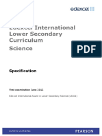 Lower Secondary Spec