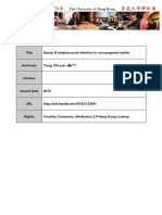 Title Group B Streptococcal Infection in Non-Pregnant Adults