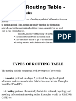 The Routing Table