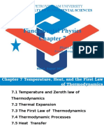 Chapter 7 Temperature and Zeroth Law New