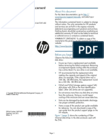 HP Disk Drive Replacement Instructions PDF