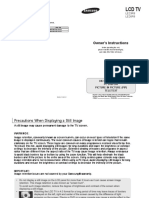 Manual Samsung LCD TV LE23R8-LE26R8 PDF