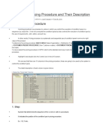 16 Fields in Pricing Procedure and Their Description